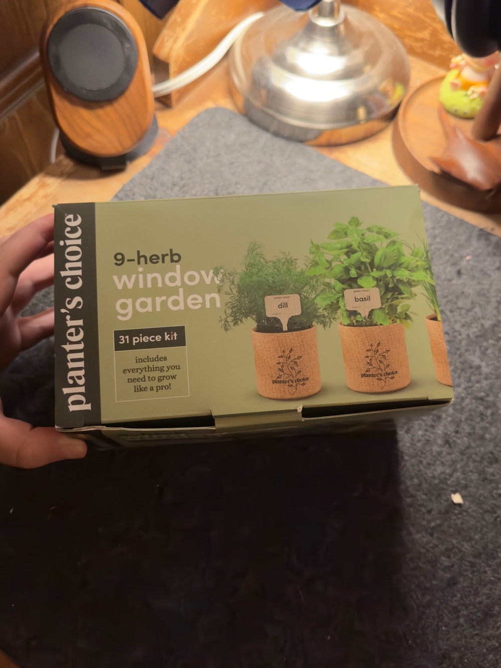 9-Herb Window Garden Kit - Green